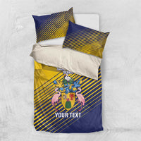 Custom Turks and Caicos Islands Football Bedding Set 2025 Go Champions