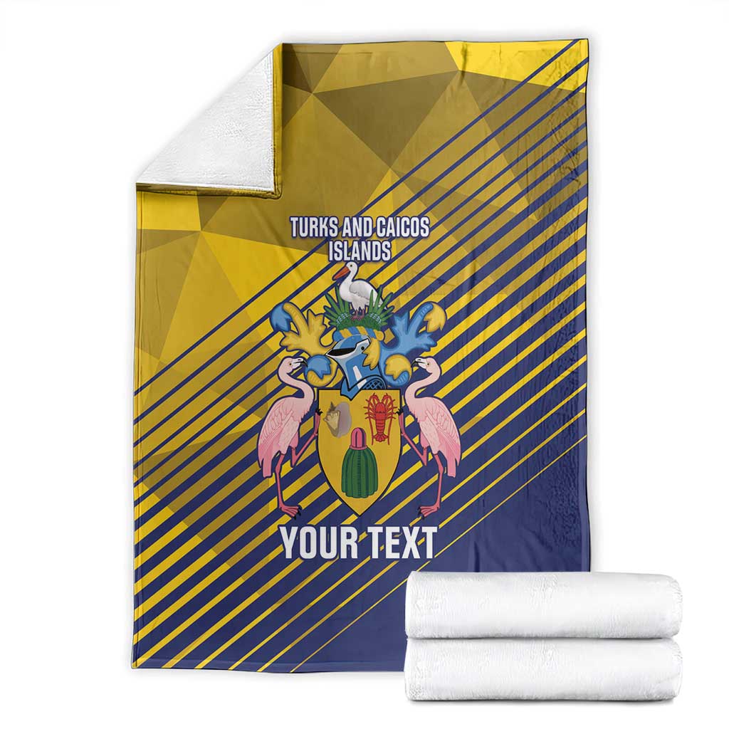 Custom Turks and Caicos Islands Football Blanket 2025 Go Champions