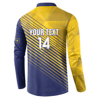 Custom Turks and Caicos Islands Football Button Sweatshirt 2025 Go Champions