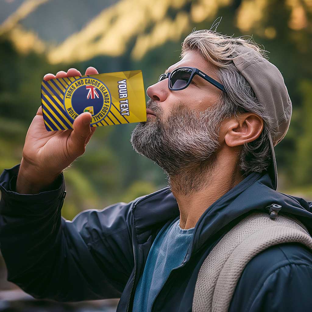 Custom Turks and Caicos Islands Football 4 in 1 Can Cooler Tumbler 2025 Go Champions