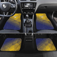 Custom Turks and Caicos Islands Football Car Mats 2025 Go Champions