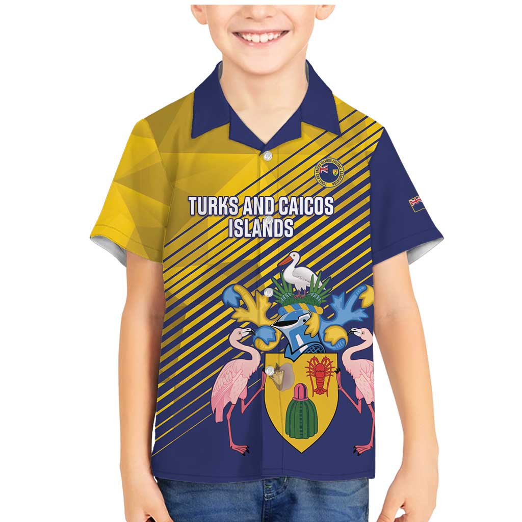 Custom Turks and Caicos Islands Football Family Matching Mermaid Dress and Hawaiian Shirt 2025 Go Champions