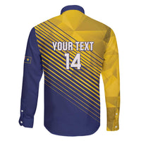 Custom Turks and Caicos Islands Football Family Matching Short Sleeve Bodycon Dress and Hawaiian Shirt 2025 Go Champions