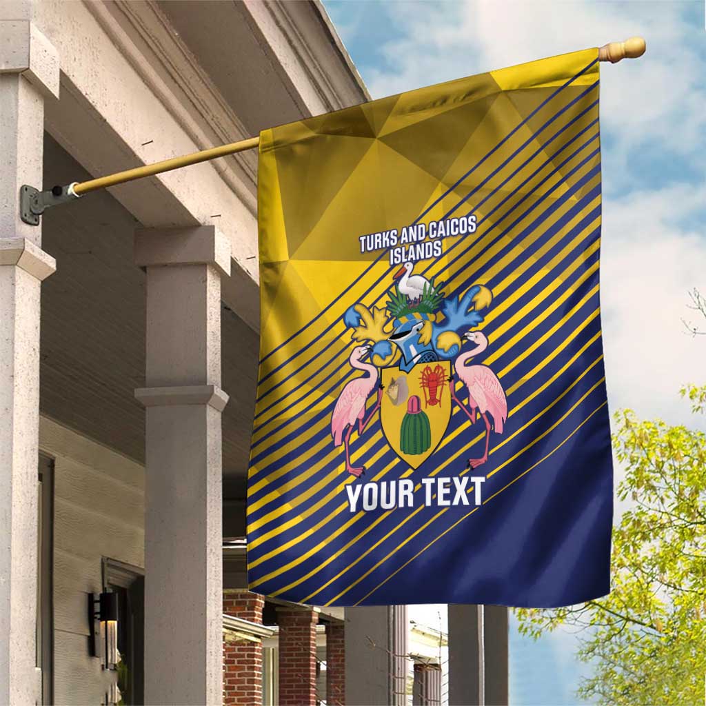 Custom Turks and Caicos Islands Football Garden Flag 2025 Go Champions