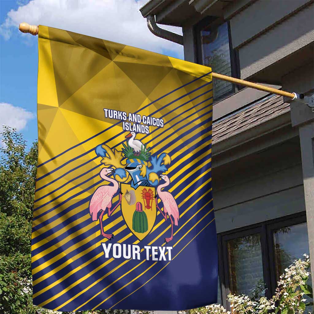 Custom Turks and Caicos Islands Football Garden Flag 2025 Go Champions