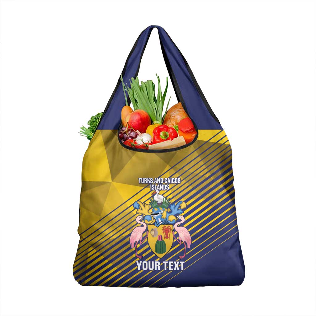 Custom Turks and Caicos Islands Football Grocery Bag 2025 Go Champions