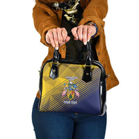Custom Turks and Caicos Islands Football Shoulder Handbag 2025 Go Champions