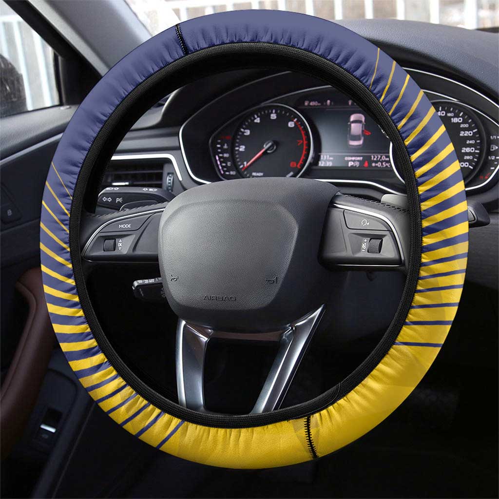 Turks and Caicos Islands Football Steering Wheel Cover 2025 Go Champions