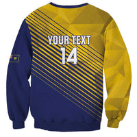 Custom Turks and Caicos Islands Football Sweatshirt 2025 Go Champions