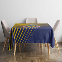 Custom Turks and Caicos Islands Football Tablecloth 2025 Go Champions