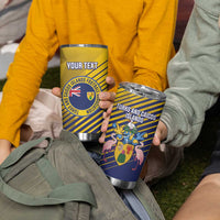 Custom Turks and Caicos Islands Football Tumbler Cup 2025 Go Champions