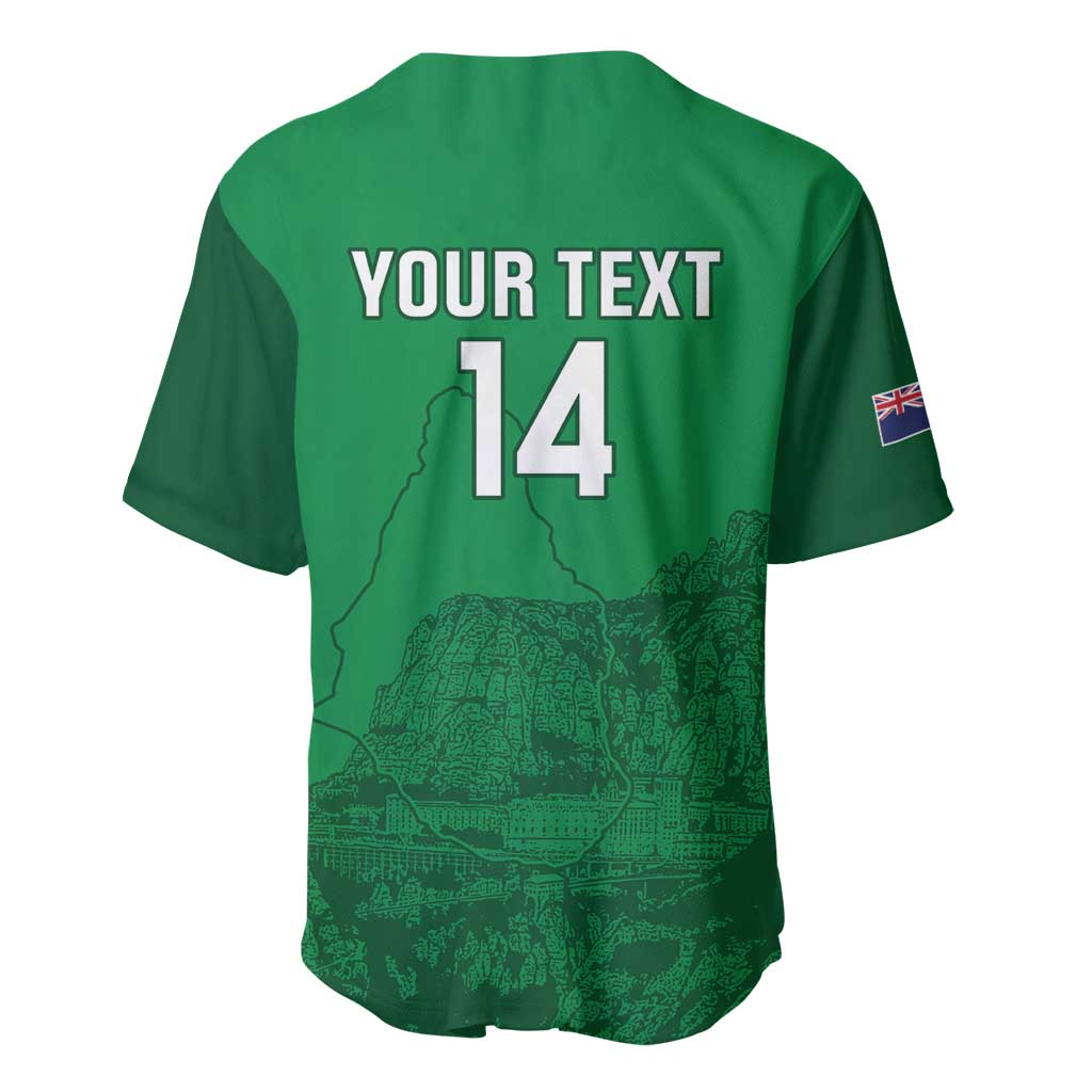 Custom Montserrat Football Baseball Jersey 2025 Go Emerald Boys
