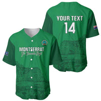 Custom Montserrat Football Baseball Jersey 2025 Go Emerald Boys