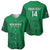 Custom Montserrat Football Baseball Jersey 2025 Go Emerald Boys