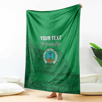 Custom Montserrat Football Blanket 2025 Go Emerald Boys