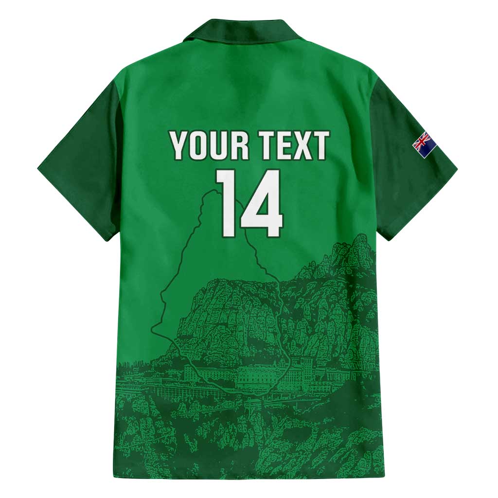 Custom Montserrat Football Family Matching Long Sleeve Bodycon Dress and Hawaiian Shirt 2025 Go Emerald Boys