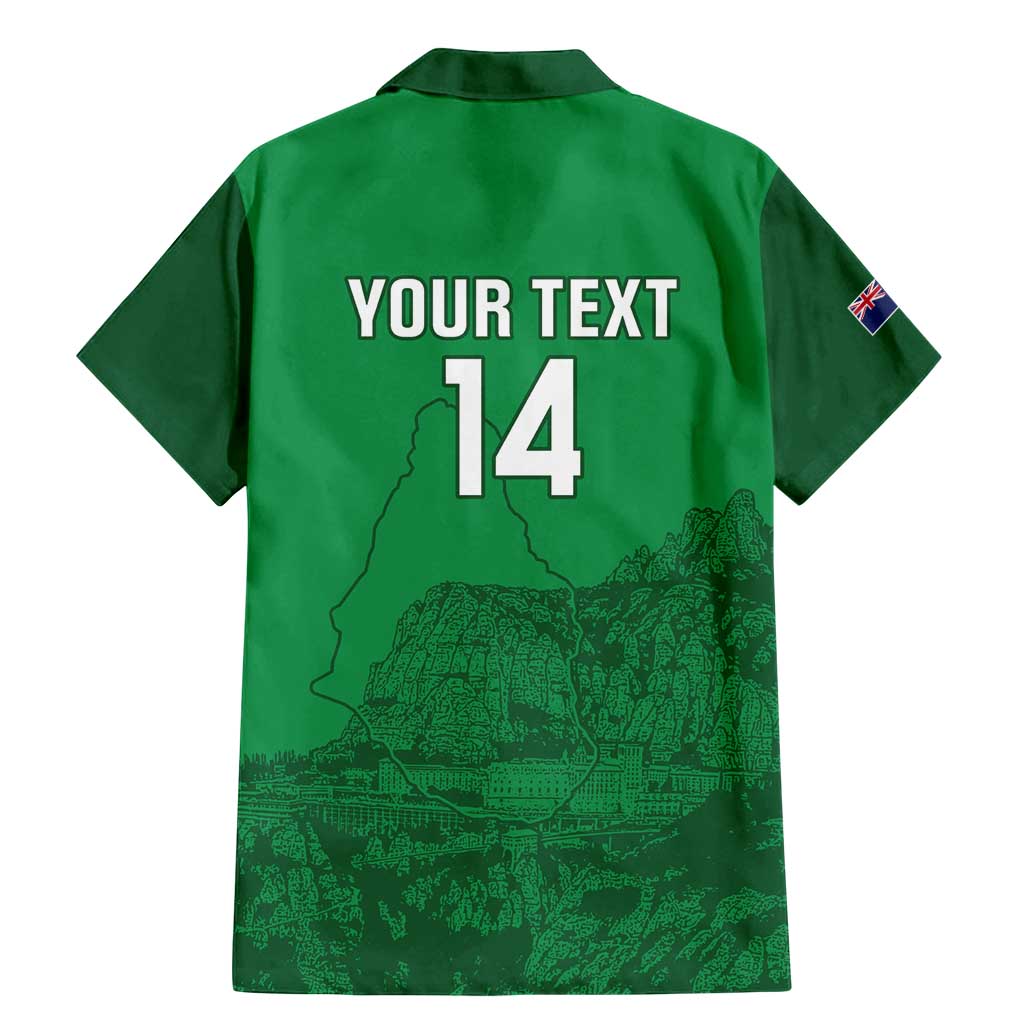 Custom Montserrat Football Family Matching Mermaid Dress and Hawaiian Shirt 2025 Go Emerald Boys