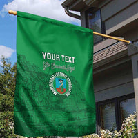 Custom Montserrat Football Garden Flag 2025 Go Emerald Boys