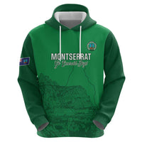 Custom Montserrat Football Hoodie 2025 Go Emerald Boys