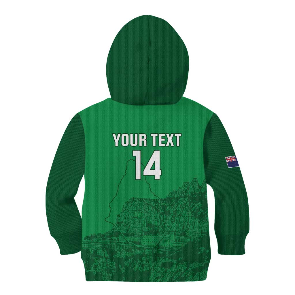 Custom Montserrat Football Kid Hoodie 2025 Go Emerald Boys