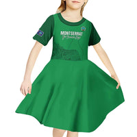 Custom Montserrat Football Kid Short Sleeve Dress 2025 Go Emerald Boys