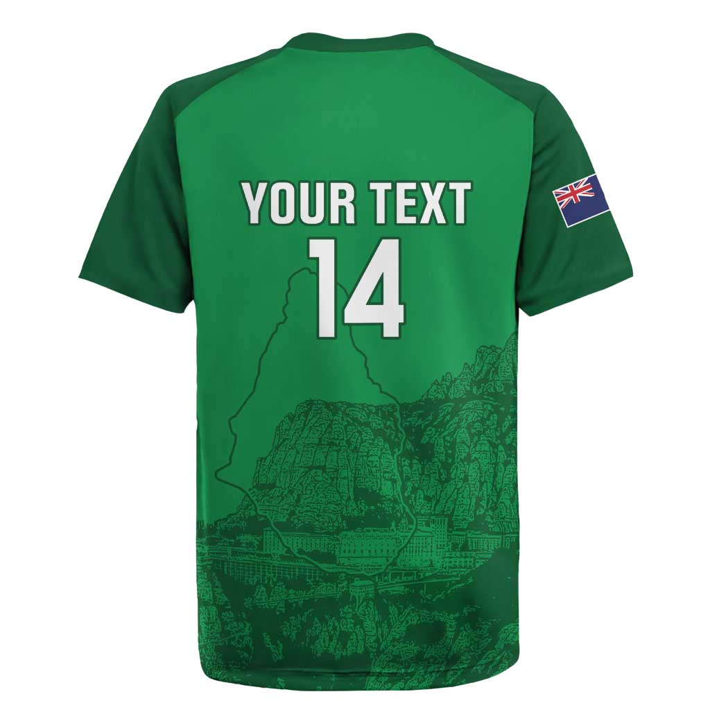 Custom Montserrat Football Rugby Jersey 2025 Go Emerald Boys