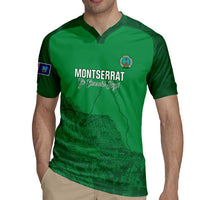 Custom Montserrat Football Rugby Jersey 2025 Go Emerald Boys