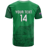 Custom Montserrat Football T Shirt 2025 Go Emerald Boys