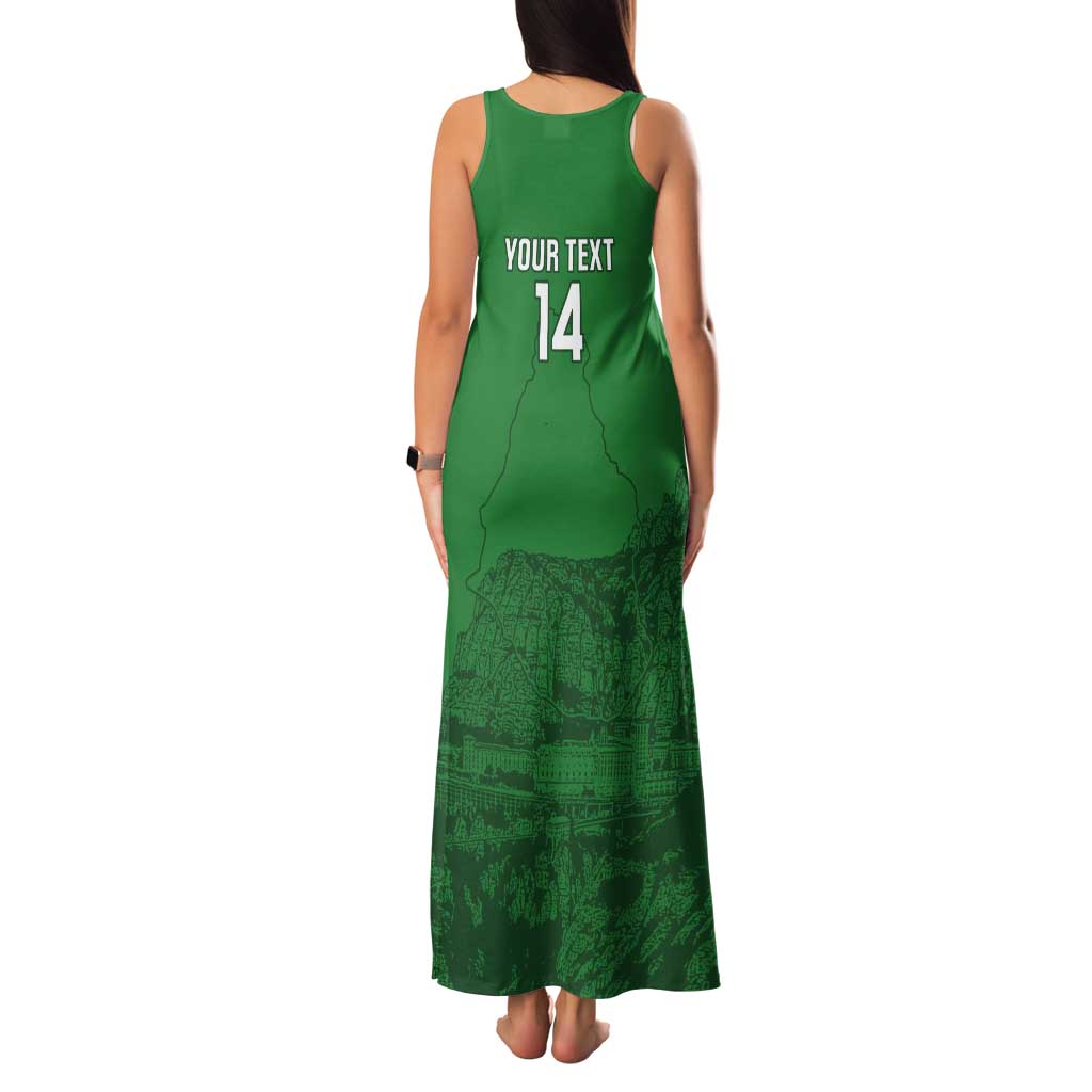 Custom Montserrat Football Tank Maxi Dress 2025 Go Emerald Boys