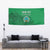 Custom Montserrat Football Tapestry 2025 Go Emerald Boys