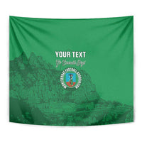 Custom Montserrat Football Tapestry 2025 Go Emerald Boys