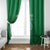 Custom Montserrat Football Window Curtain 2025 Go Emerald Boys