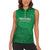 Custom Montserrat Football Women Sleeveless Polo Shirt 2025 Go Emerald Boys