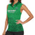 Custom Montserrat Football Women Sleeveless Polo Shirt 2025 Go Emerald Boys
