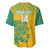 Custom Guyana Football Baseball Jersey 2025 Go Golden Jaguars