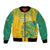 Custom Guyana Football Bomber Jacket 2025 Go Golden Jaguars