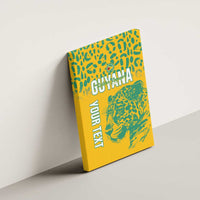 Custom Guyana Football Canvas Wall Art 2025 Go Golden Jaguars