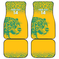 Custom Guyana Football Car Mats 2025 Go Golden Jaguars