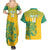 Custom Guyana Football Couples Matching Summer Maxi Dress and Hawaiian Shirt 2025 Go Golden Jaguars