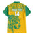 Custom Guyana Football Family Matching Mermaid Dress and Hawaiian Shirt 2025 Go Golden Jaguars