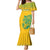 Custom Guyana Football Family Matching Mermaid Dress and Hawaiian Shirt 2025 Go Golden Jaguars