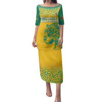 Custom Guyana Football Family Matching Puletasi and Hawaiian Shirt 2025 Go Golden Jaguars