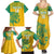 Custom Guyana Football Family Matching Summer Maxi Dress and Hawaiian Shirt 2025 Go Golden Jaguars