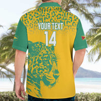 Custom Guyana Football Hawaiian Shirt 2025 Go Golden Jaguars