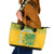 Custom Guyana Football Leather Tote Bag 2025 Go Golden Jaguars