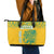 Custom Guyana Football Leather Tote Bag 2025 Go Golden Jaguars