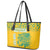 Custom Guyana Football Leather Tote Bag 2025 Go Golden Jaguars