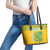 Custom Guyana Football Leather Tote Bag 2025 Go Golden Jaguars