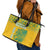Custom Guyana Football Leather Tote Bag 2025 Go Golden Jaguars