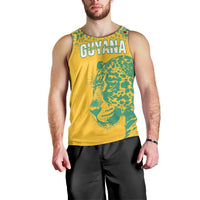 Custom Guyana Football Men Tank Top 2025 Go Golden Jaguars